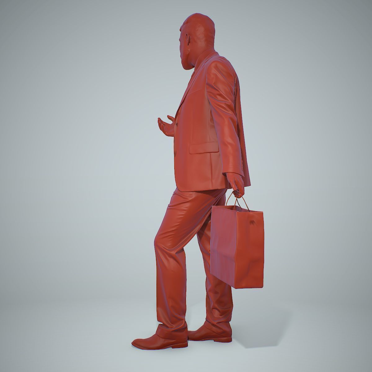 Business Man Shopping in Grey Suit BMan0306-HD2-O02P01-S 3D model_15