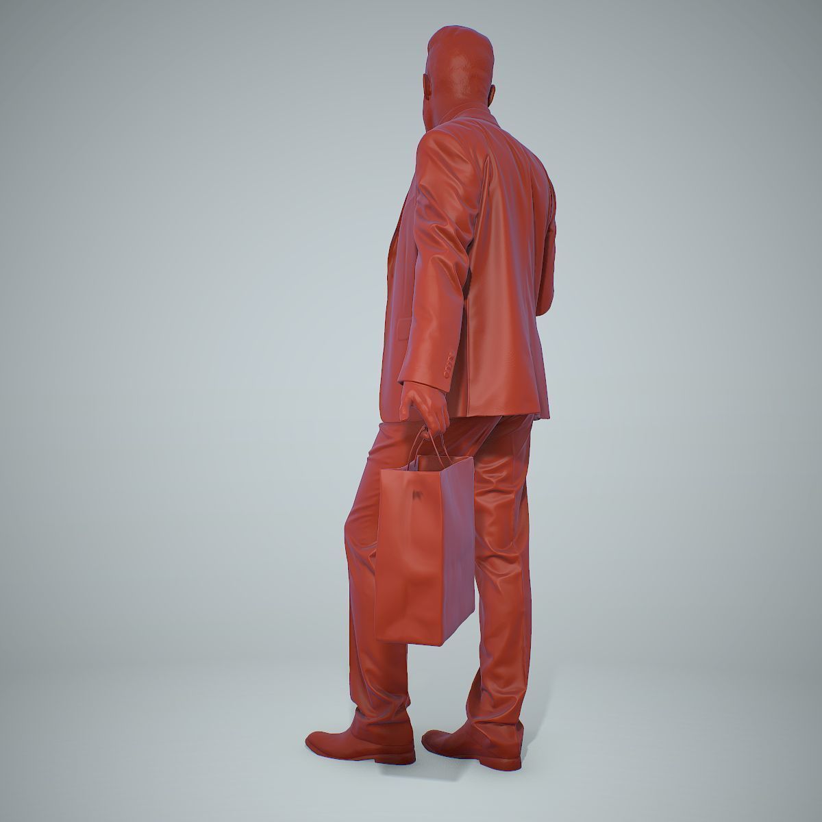 Business Man Shopping in Grey Suit BMan0306-HD2-O02P01-S 3D model_38