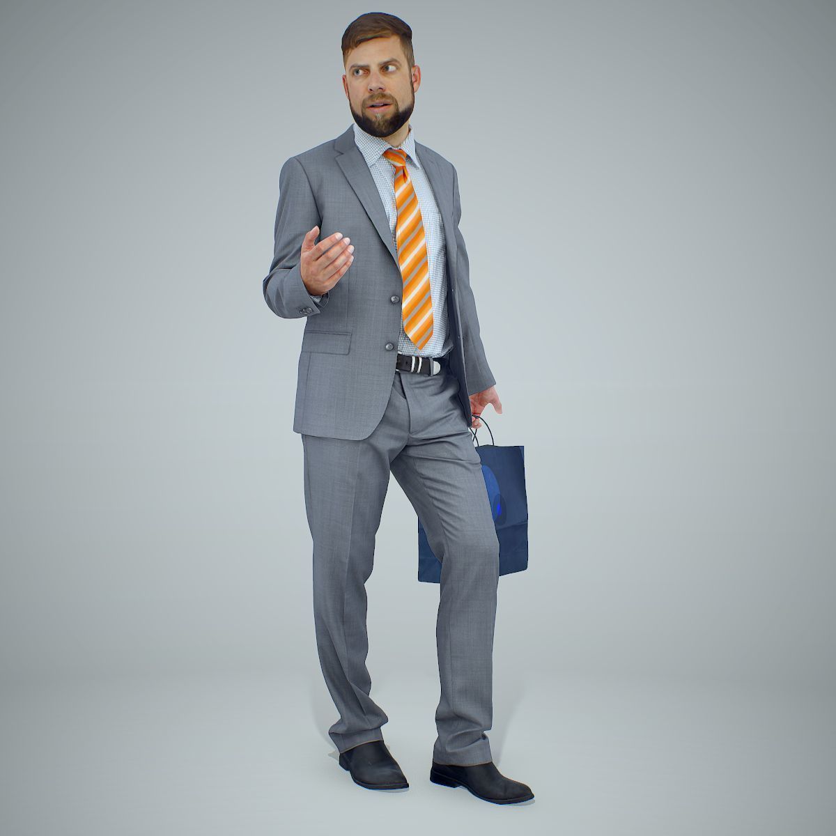 Business Man Shopping in Grey Suit BMan0306-HD2-O02P01-S 3D model_52