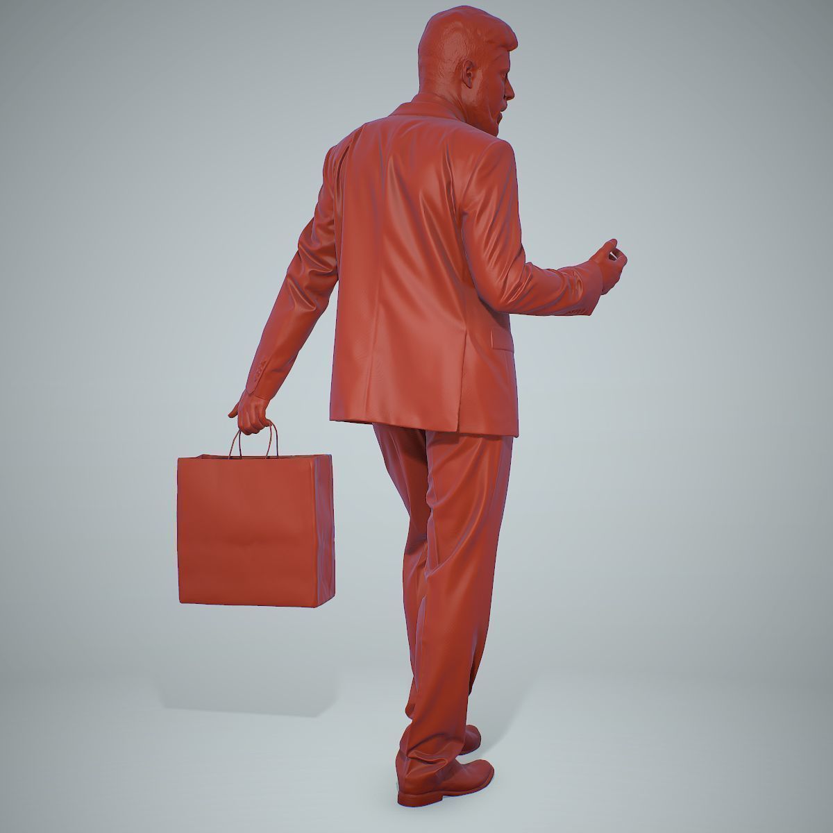 Business Man Shopping in Grey Suit BMan0306-HD2-O02P01-S 3D model_33