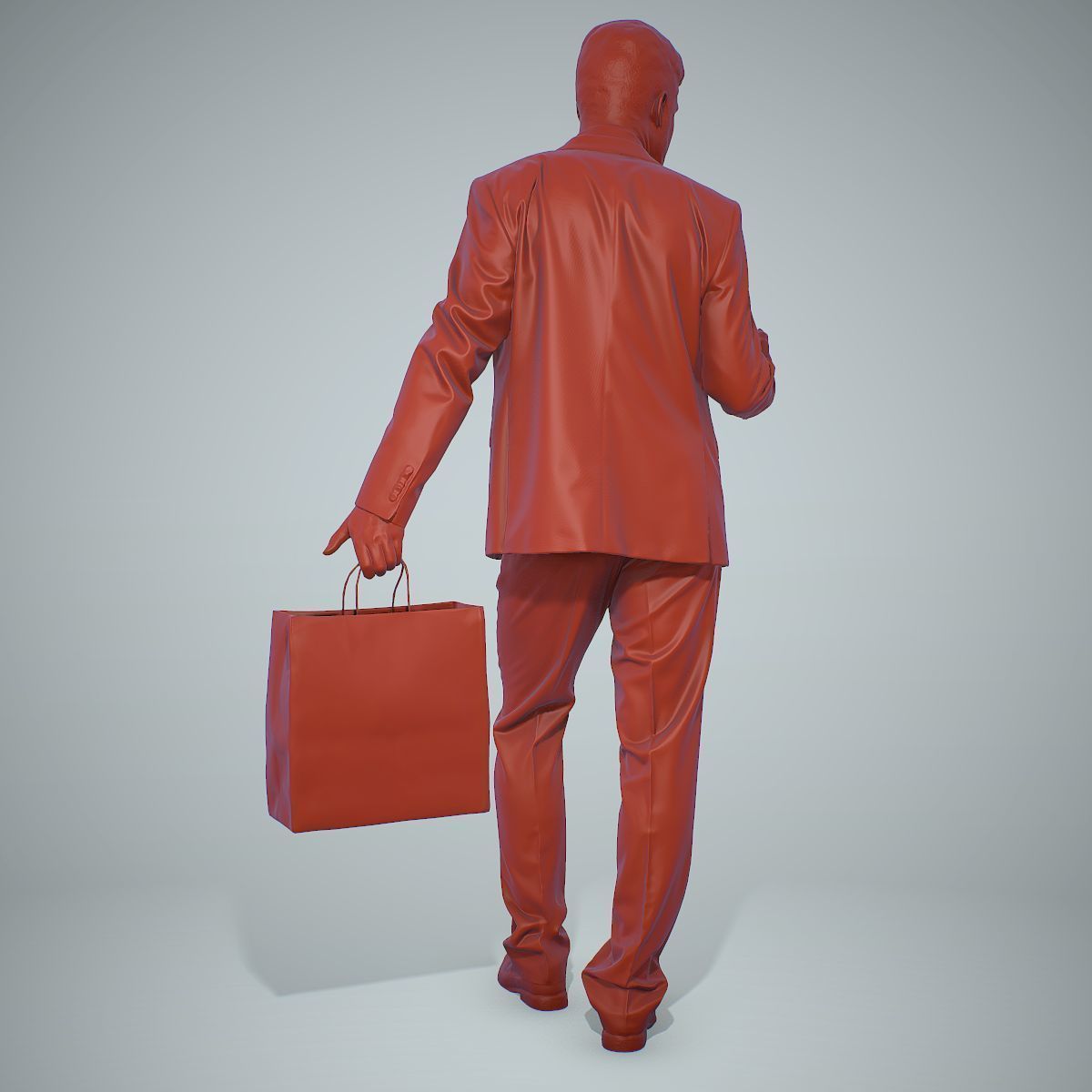 Business Man Shopping in Grey Suit BMan0306-HD2-O02P01-S 3D model_17