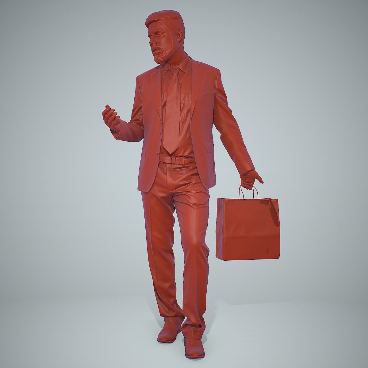 Business Man Shopping in Grey Suit BMan0306-HD2-O02P01-S 3D model_47