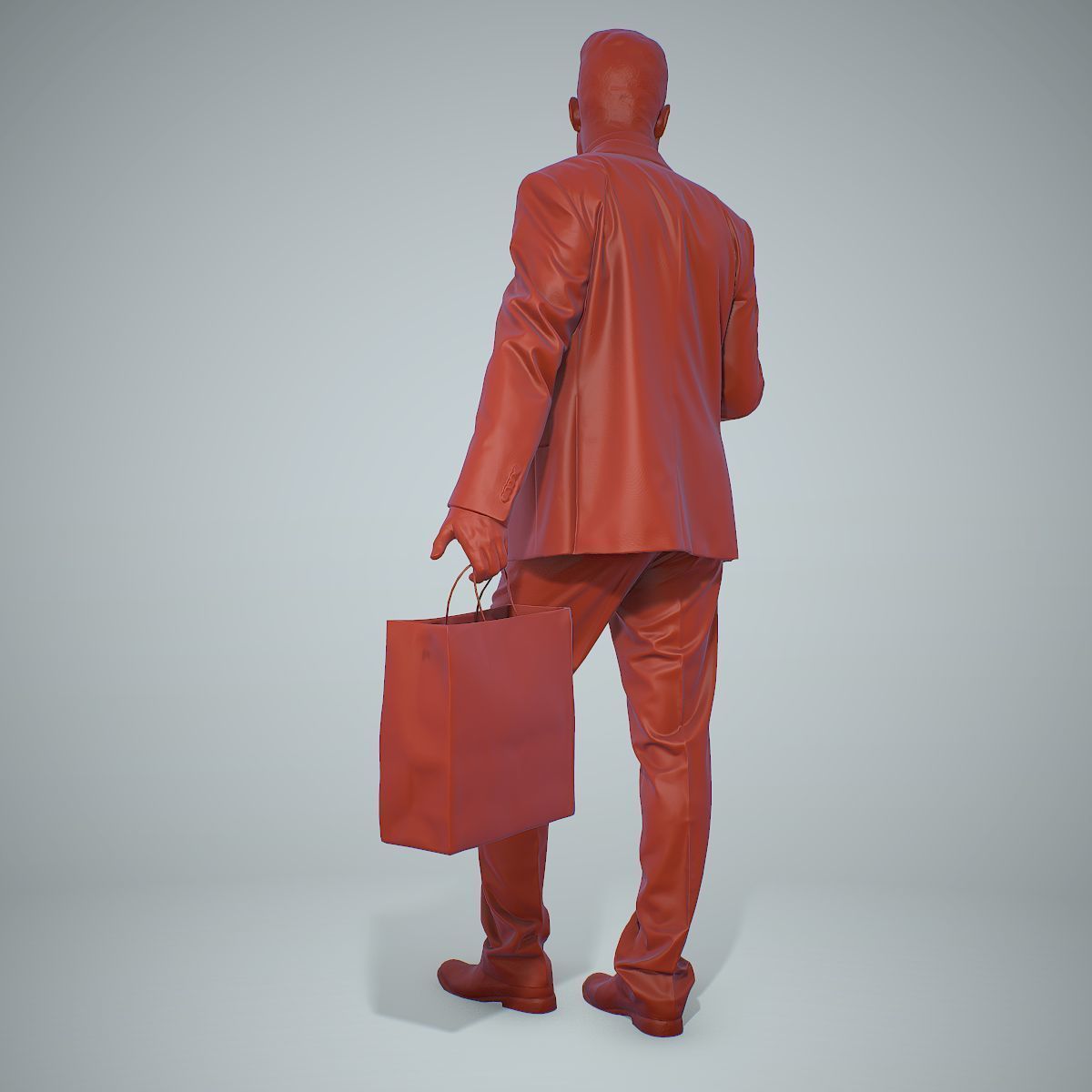 Business Man Shopping in Grey Suit BMan0306-HD2-O02P01-S 3D model_20