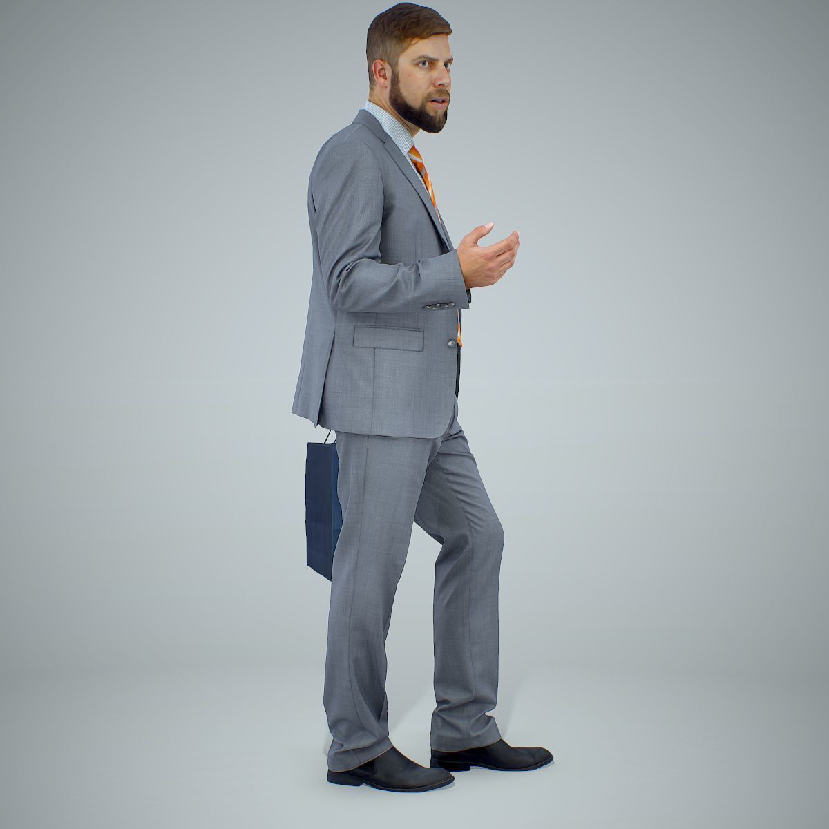 Business Man Shopping in Grey Suit BMan0306-HD2-O02P01-S 3D model_58