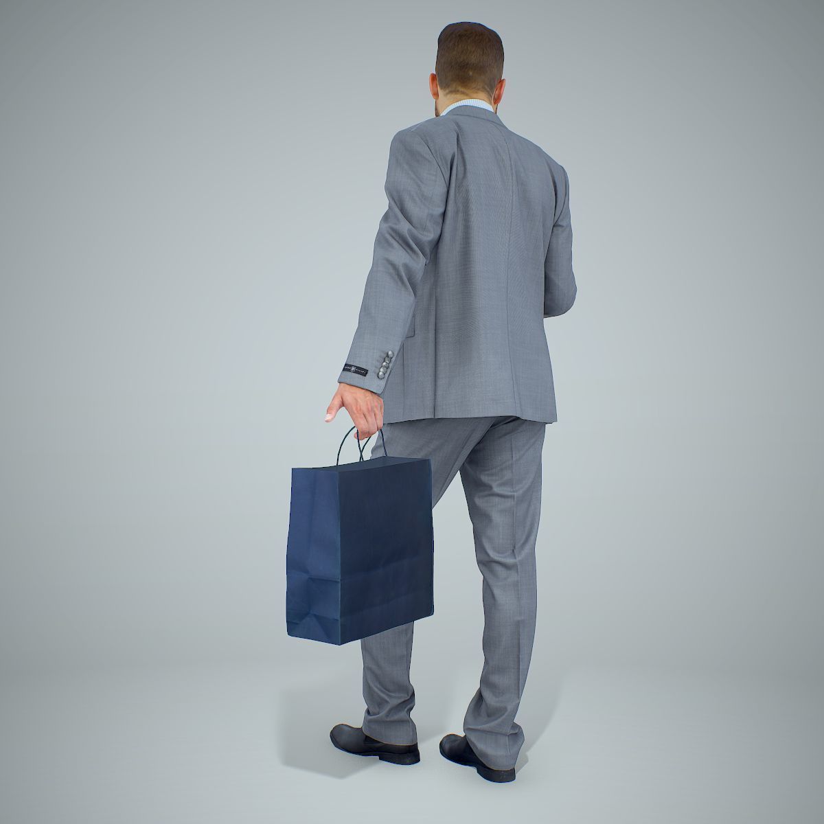 Business Man Shopping in Grey Suit BMan0306-HD2-O02P01-S 3D model_60