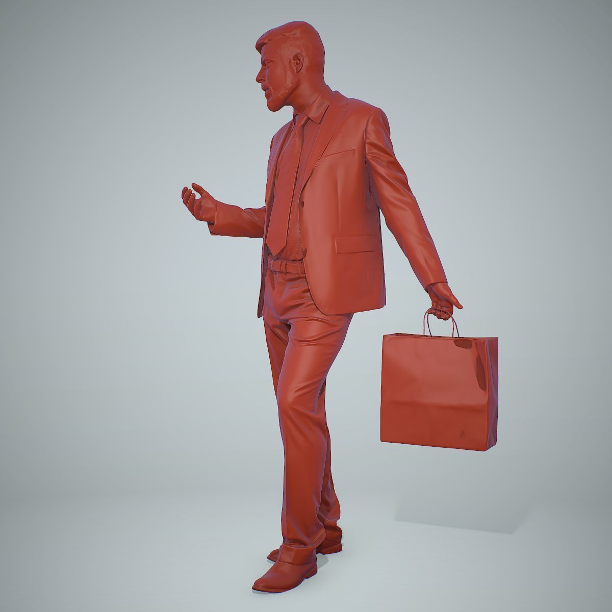 Business Man Shopping in Grey Suit BMan0306-HD2-O02P01-S 3D model_71
