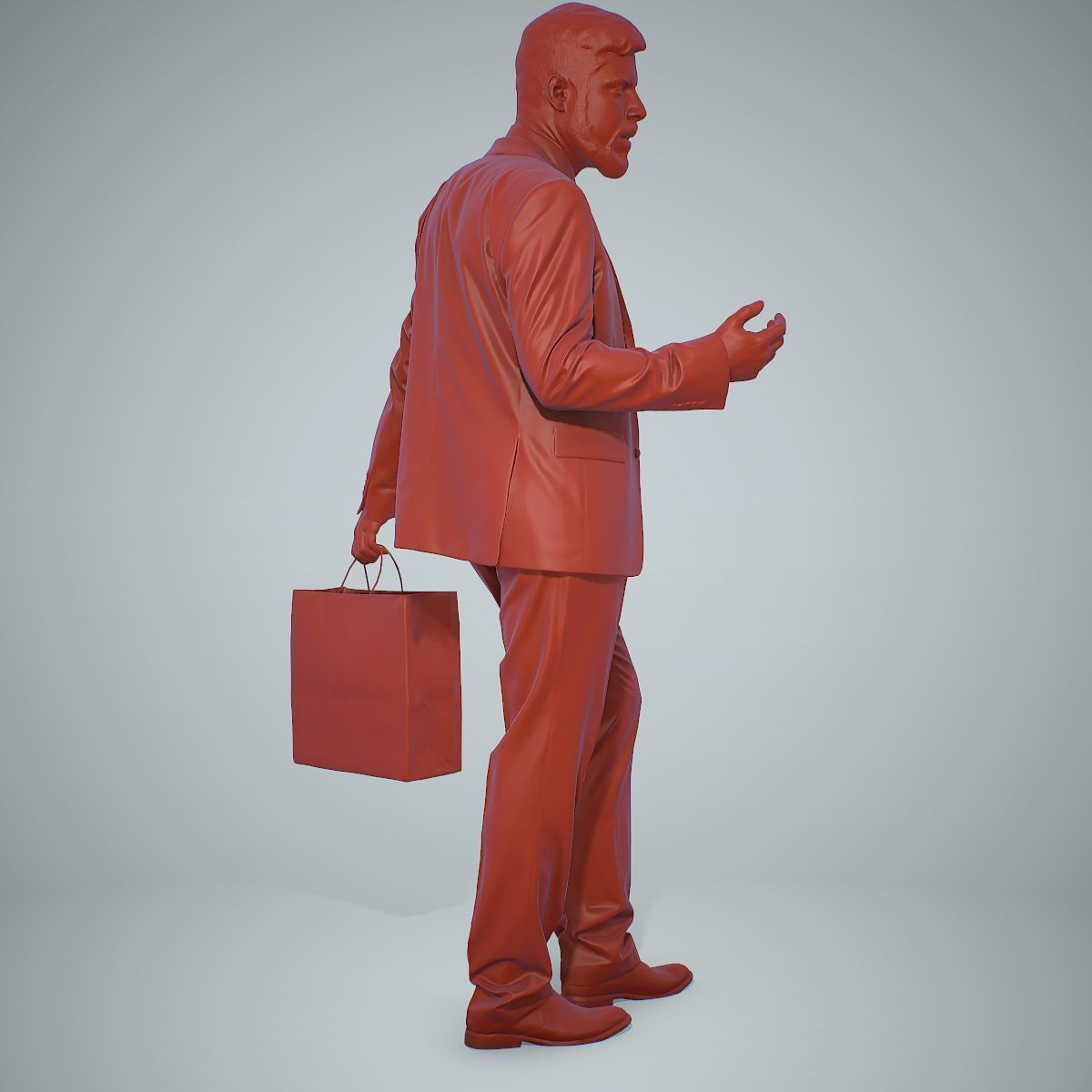 Business Man Shopping in Grey Suit BMan0306-HD2-O02P01-S 3D model_19