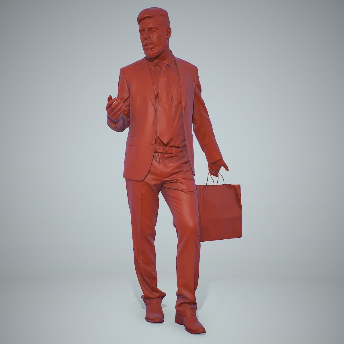 Business Man Shopping in Grey Suit BMan0306-HD2-O02P01-S 3D model_56