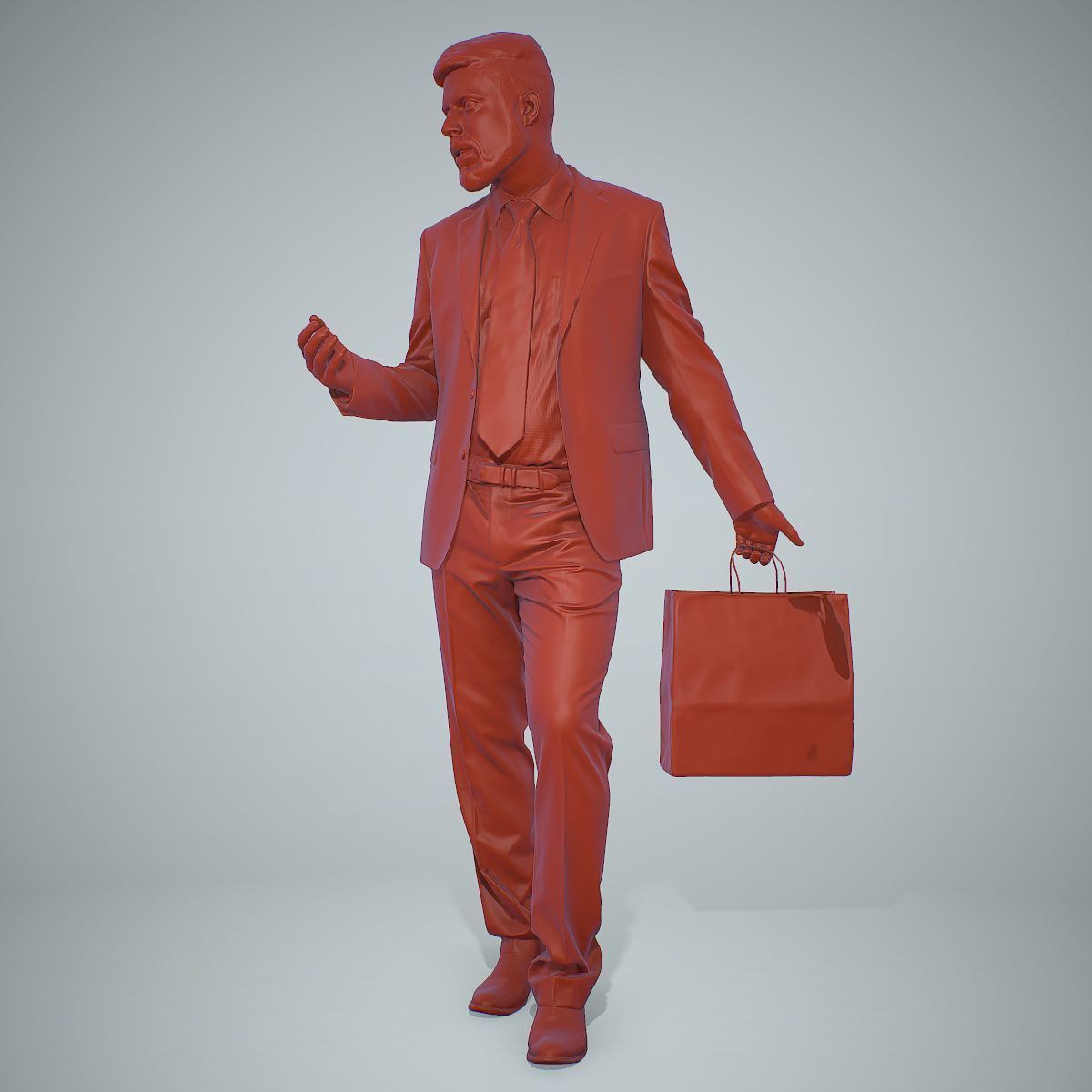 Business Man Shopping in Grey Suit BMan0306-HD2-O02P01-S 3D model_61