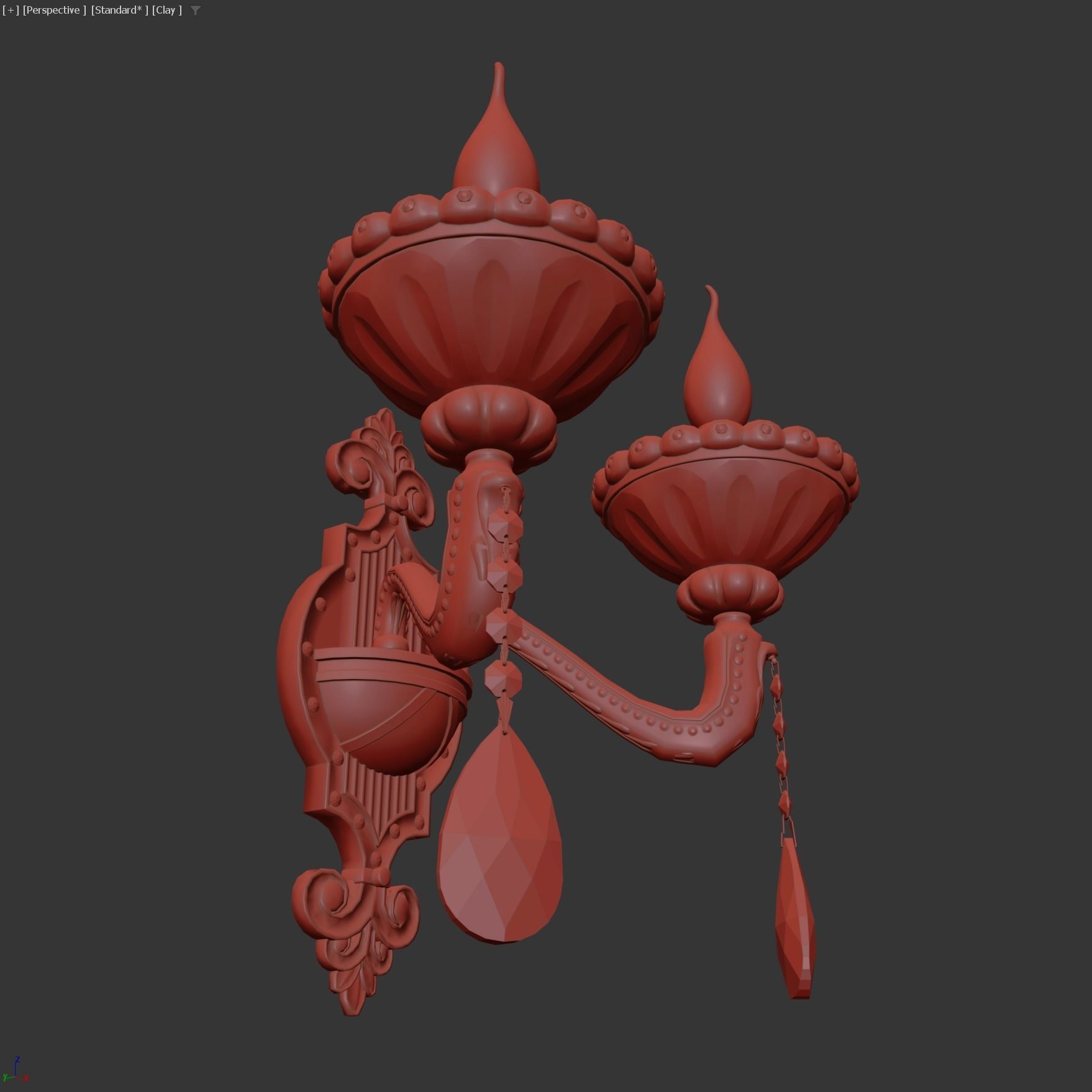 698622 Alzata Osgona Sconce 3D model_9