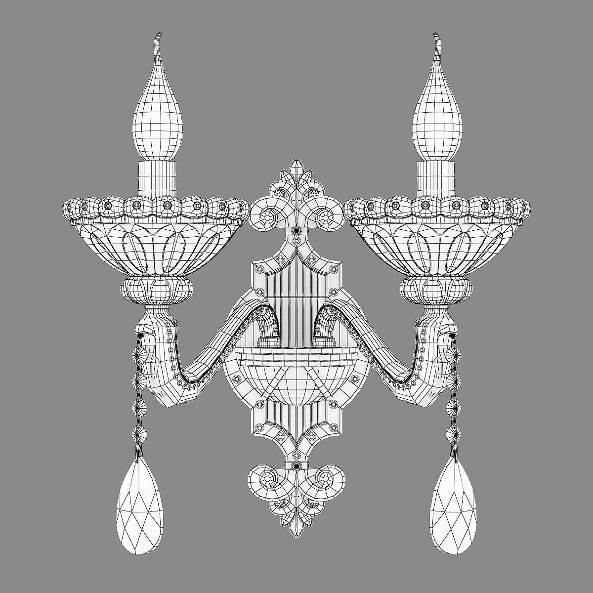 698622 Alzata Osgona Sconce 3D model_6