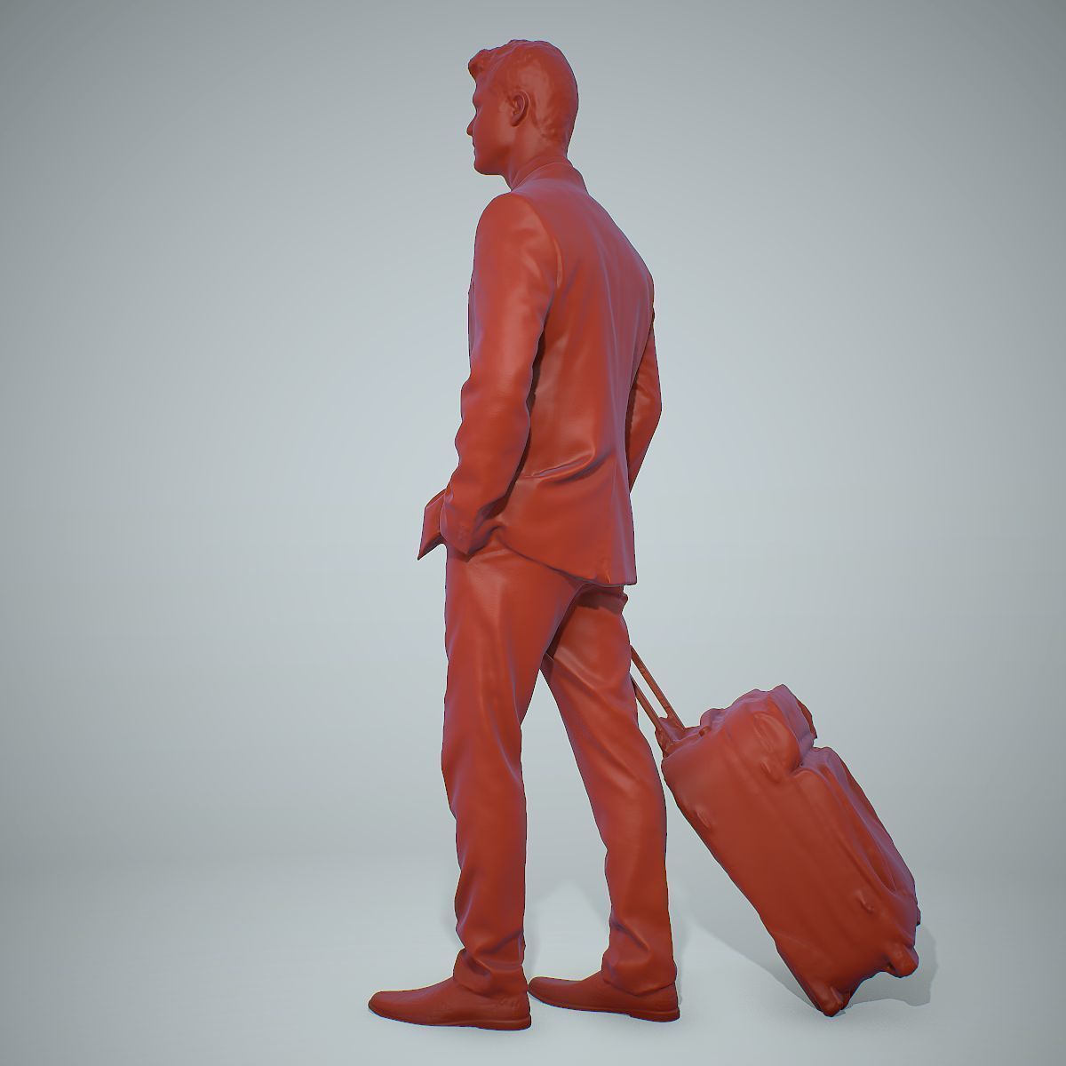 Classy Business Man with Suitcase CMan0304-HD2-O01P01-S 3D model_62