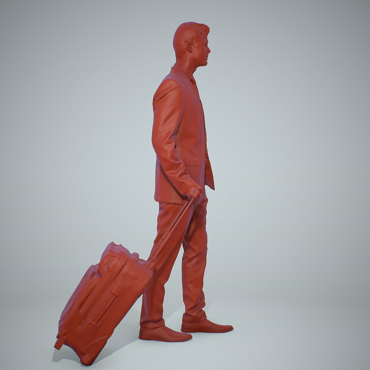 Classy Business Man with Suitcase CMan0304-HD2-O01P01-S 3D model_67