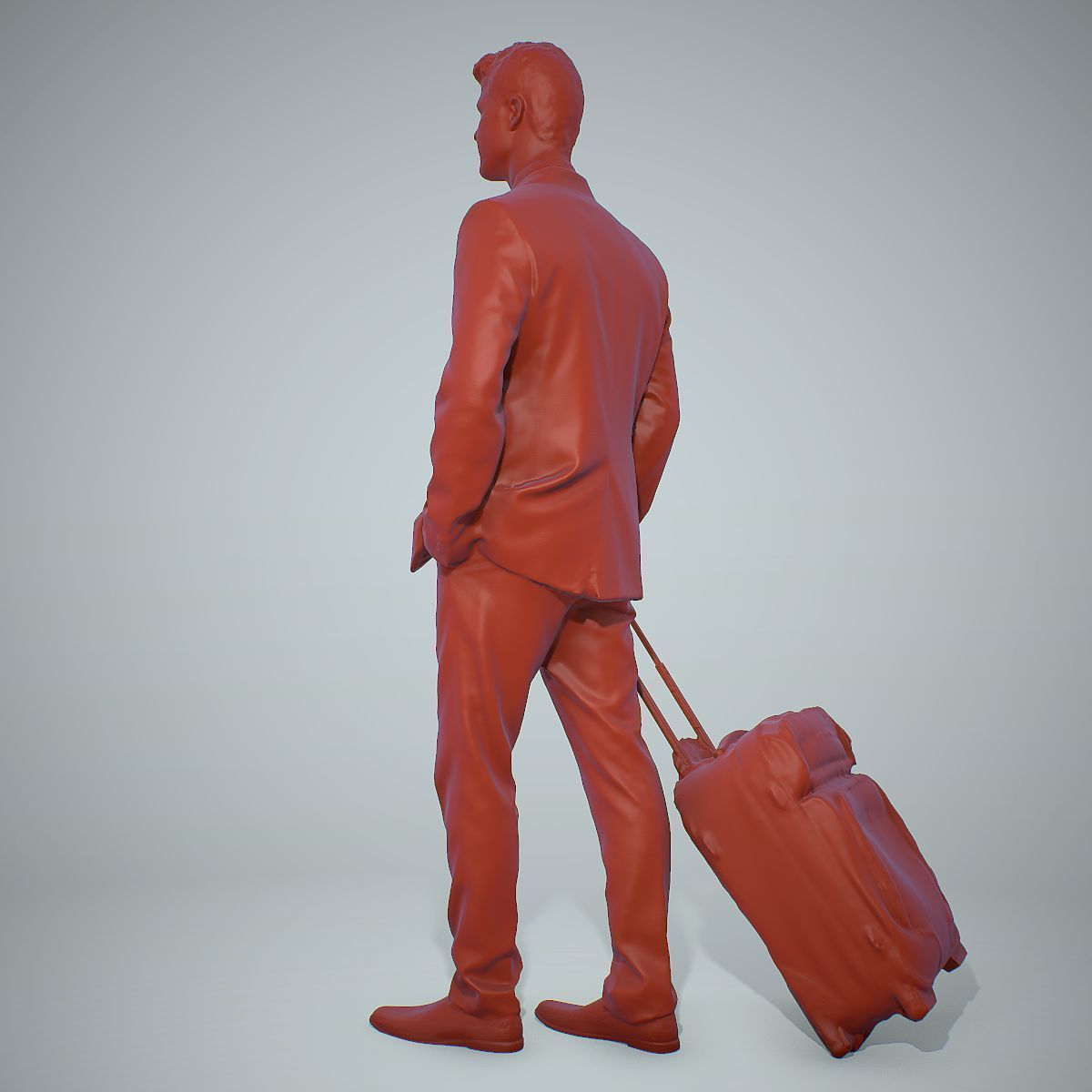 Classy Business Man with Suitcase CMan0304-HD2-O01P01-S 3D model_21
