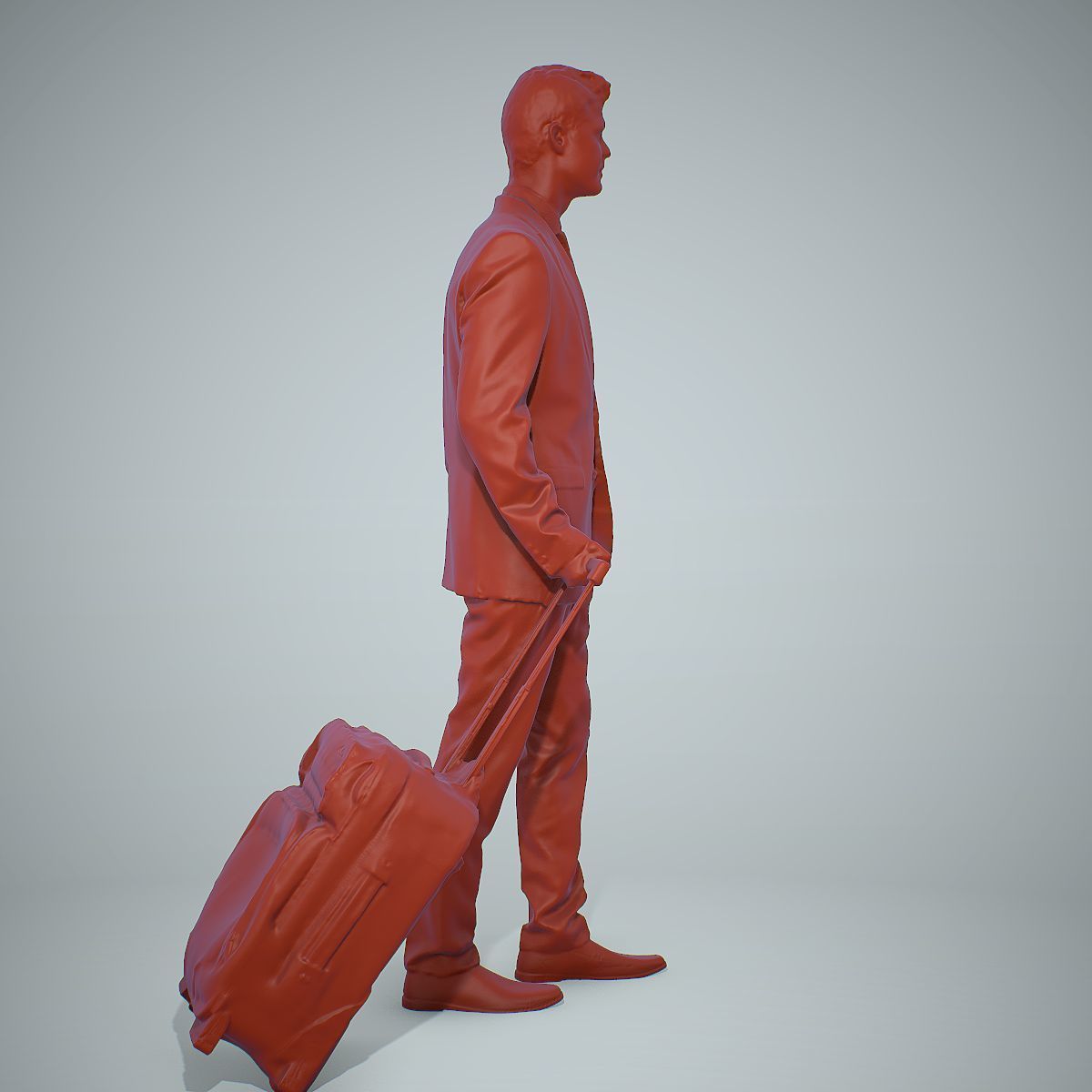 Classy Business Man with Suitcase CMan0304-HD2-O01P01-S 3D model_70