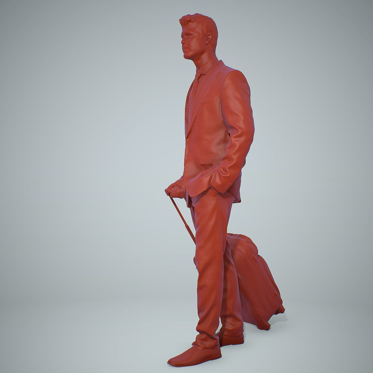 Classy Business Man with Suitcase CMan0304-HD2-O01P01-S 3D model_42