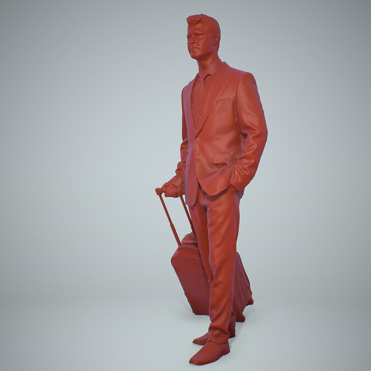 Classy Business Man with Suitcase CMan0304-HD2-O01P01-S 3D model_36