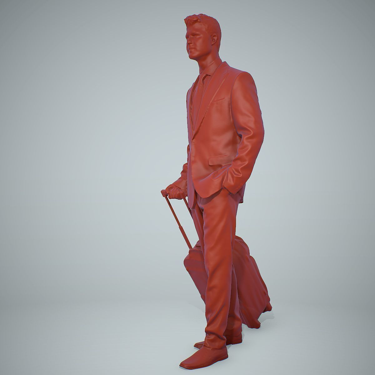 Classy Business Man with Suitcase CMan0304-HD2-O01P01-S 3D model_47