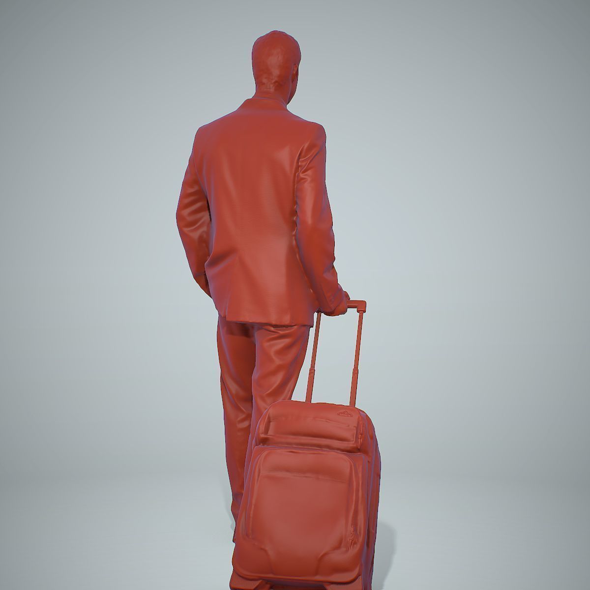 Classy Business Man with Suitcase CMan0304-HD2-O01P01-S 3D model_10