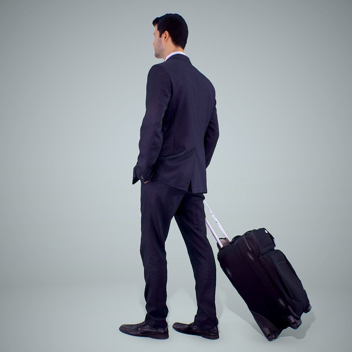 Classy Business Man with Suitcase CMan0304-HD2-O01P01-S 3D model_51