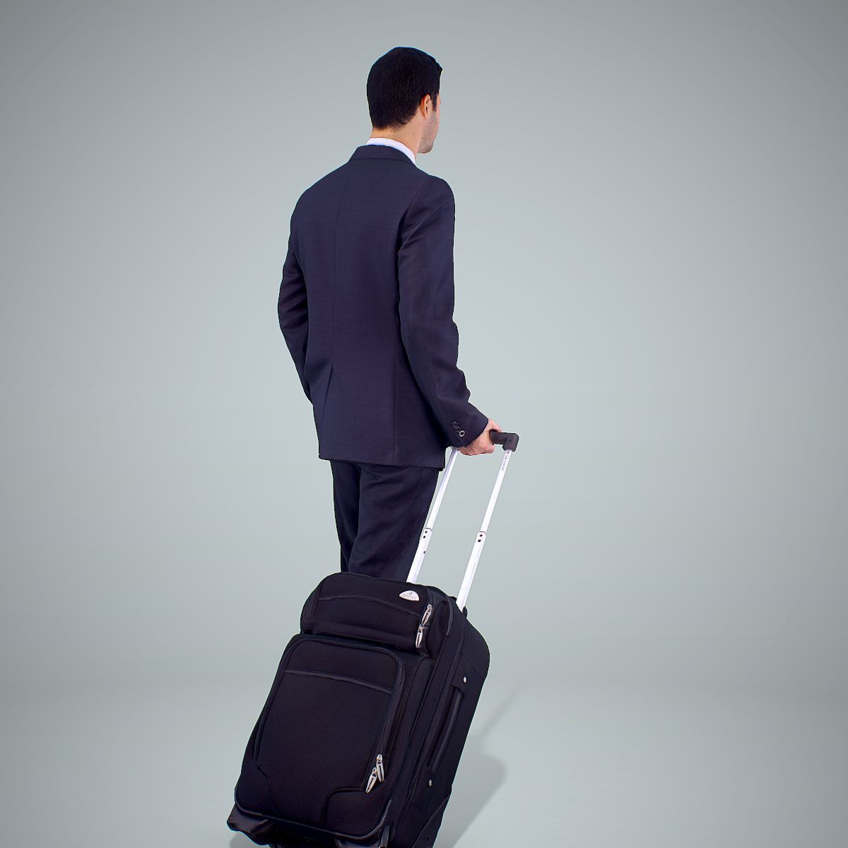 Classy Business Man with Suitcase CMan0304-HD2-O01P01-S 3D model_12