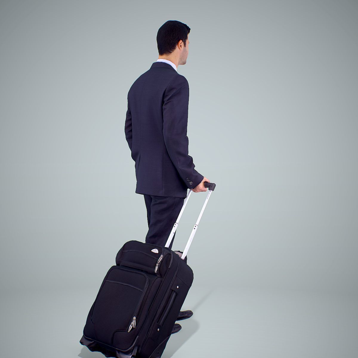 Classy Business Man with Suitcase CMan0304-HD2-O01P01-S 3D model_64