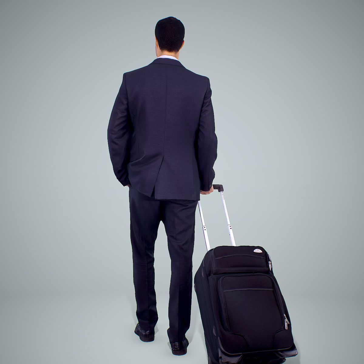 Classy Business Man with Suitcase CMan0304-HD2-O01P01-S 3D model_6