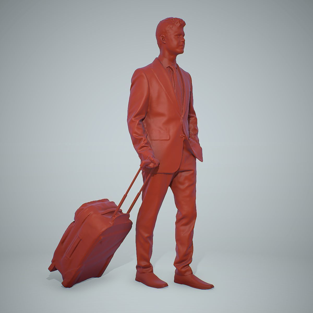 Classy Business Man with Suitcase CMan0304-HD2-O01P01-S 3D model_17