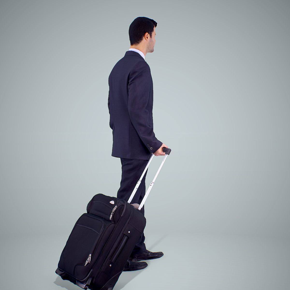 Classy Business Man with Suitcase CMan0304-HD2-O01P01-S 3D model_34