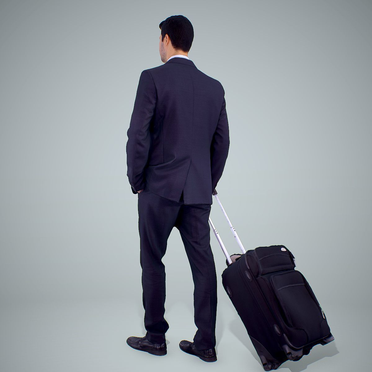 Classy Business Man with Suitcase CMan0304-HD2-O01P01-S 3D model_55