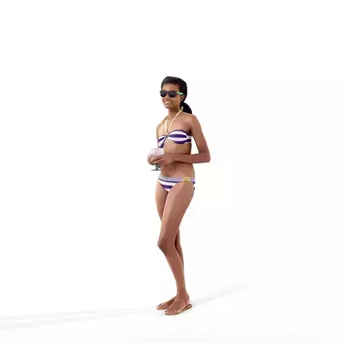 Woman with Sunglasses and Cocktail SWom0309-HD2-O01P01-S