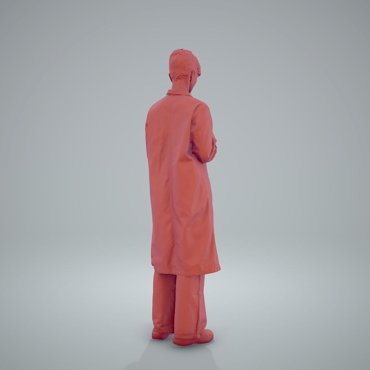 Female Doctor Wearing White Uniform WWom0303-HD2-O01P01-S 3D model_74