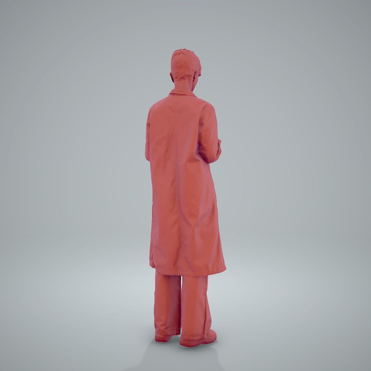 Female Doctor Wearing White Uniform WWom0303-HD2-O01P01-S 3D model_64