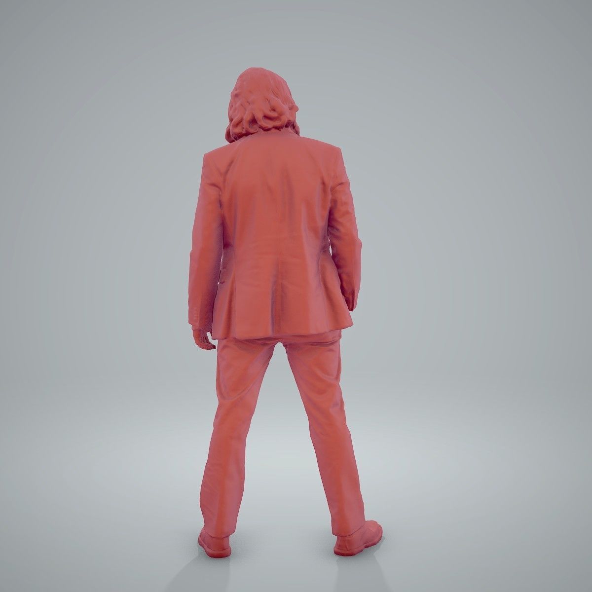 Classy Bearded Man with Brown Suit CMan0205-HD2-O01P01-S 3D model_50