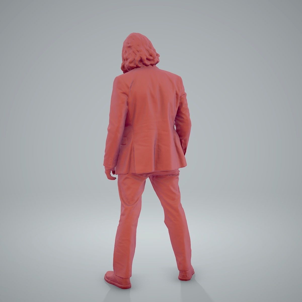 Classy Bearded Man with Brown Suit CMan0205-HD2-O01P01-S 3D model_69