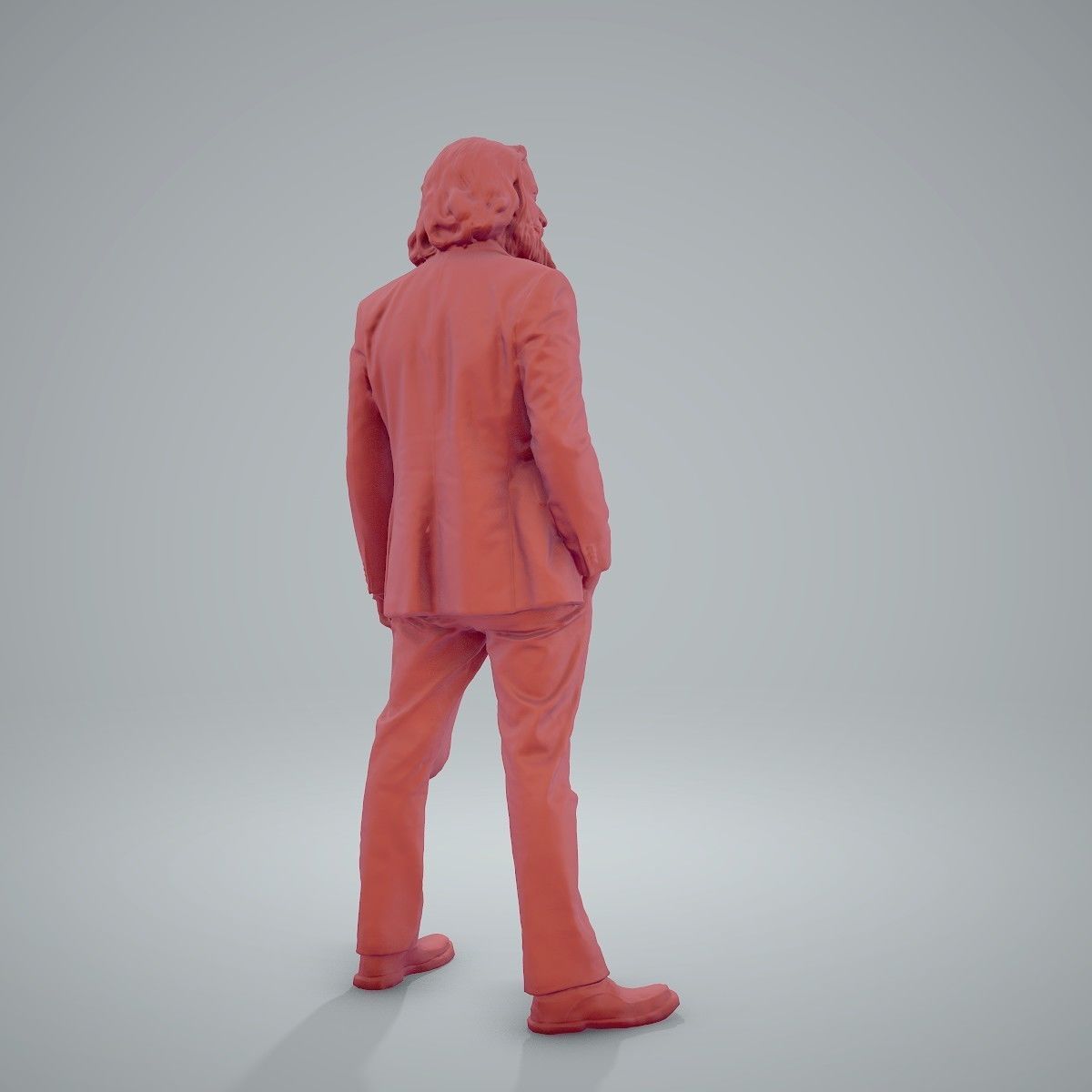 Classy Bearded Man with Brown Suit CMan0205-HD2-O01P01-S 3D model_43