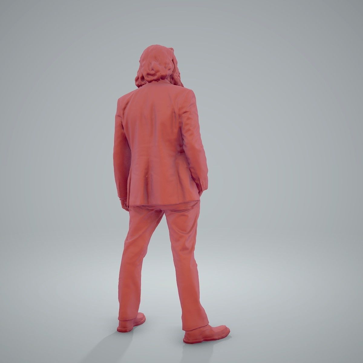 Classy Bearded Man with Brown Suit CMan0205-HD2-O01P01-S 3D model_17