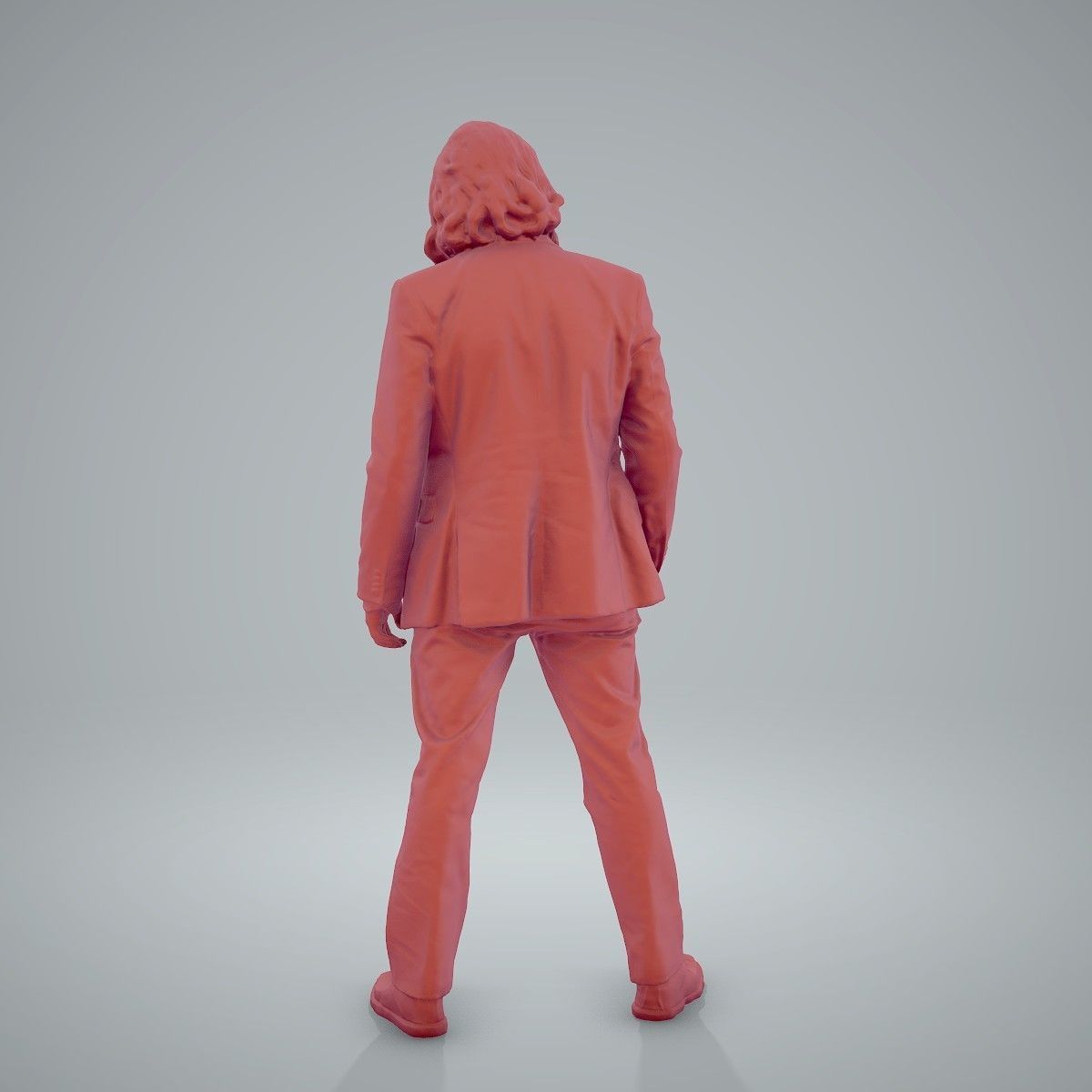 Classy Bearded Man with Brown Suit CMan0205-HD2-O01P01-S 3D model_24