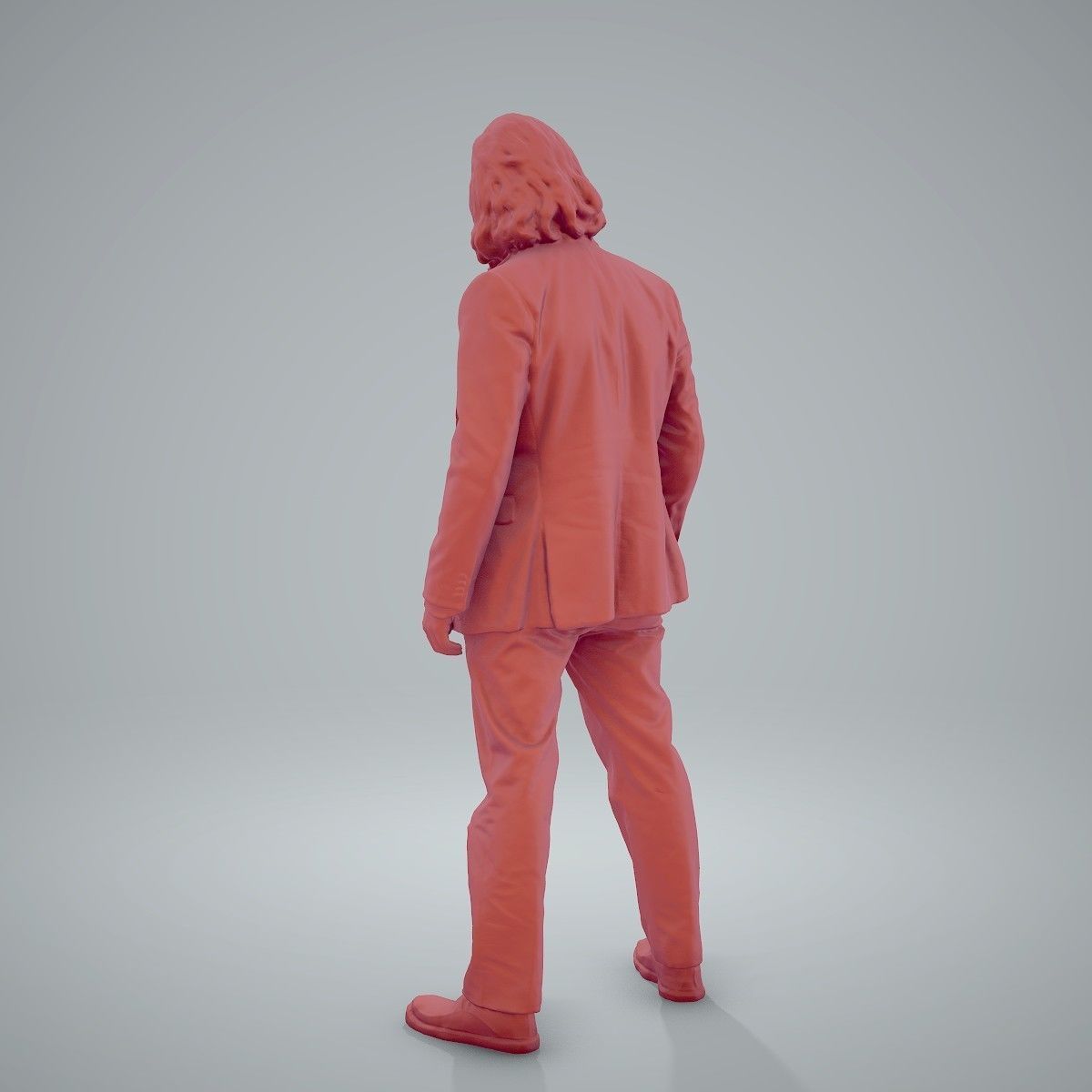 Classy Bearded Man with Brown Suit CMan0205-HD2-O01P01-S 3D model_35