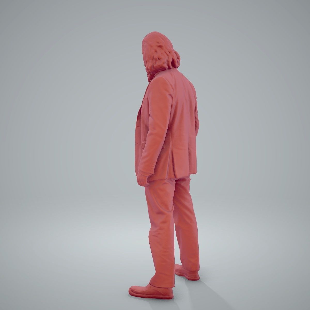 Classy Bearded Man with Brown Suit CMan0205-HD2-O01P01-S 3D model_53