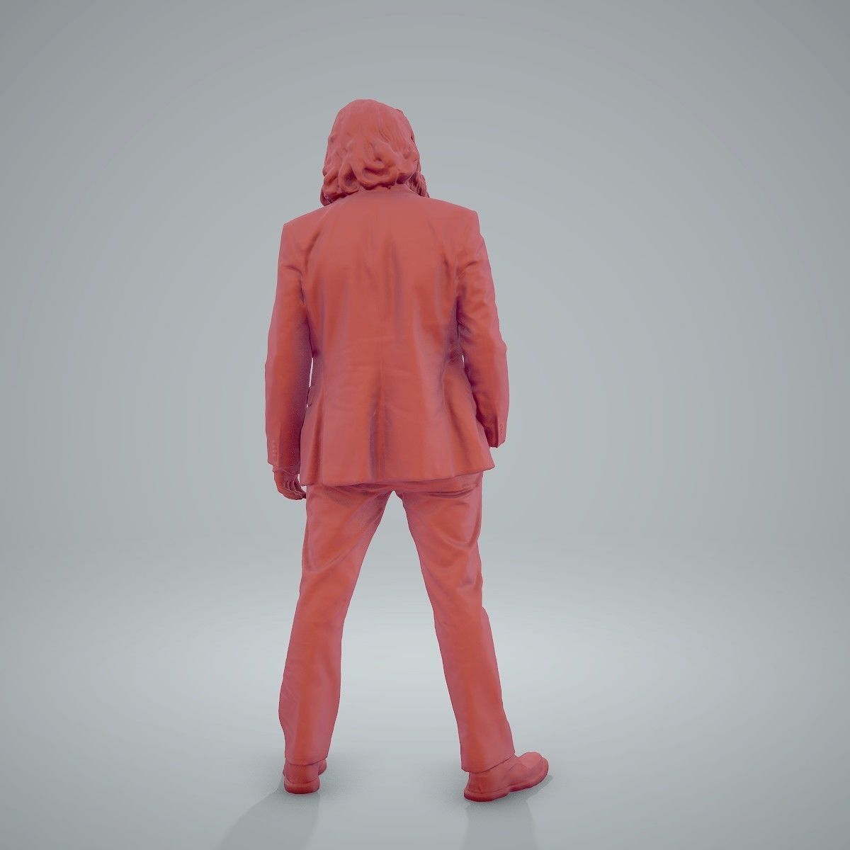 Classy Bearded Man with Brown Suit CMan0205-HD2-O01P01-S 3D model_29