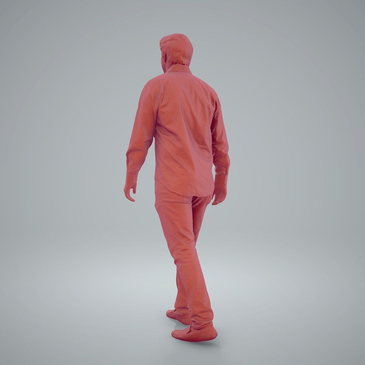 Casual Man Wearing Brown Moccasins CMan0204-HD2-O01P01-S 3D model_43