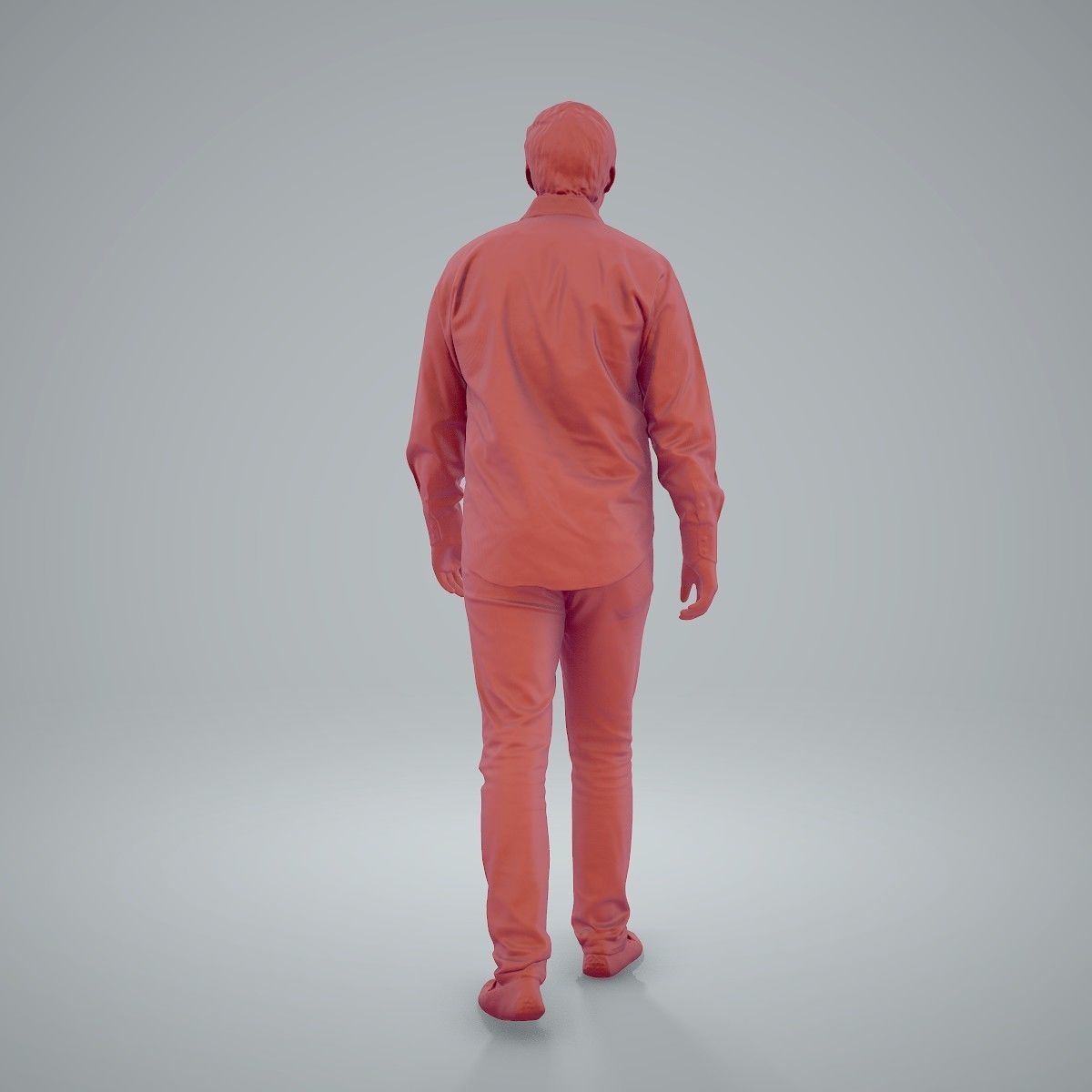 Casual Man Wearing Brown Moccasins CMan0204-HD2-O01P01-S 3D model_65