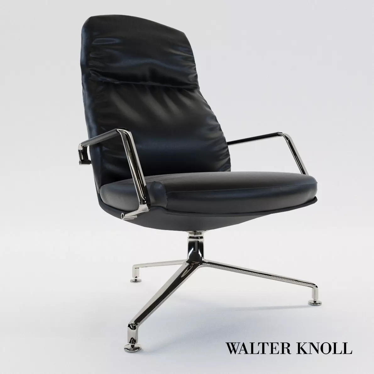 Armchair FK - Walter Knoll 3D model