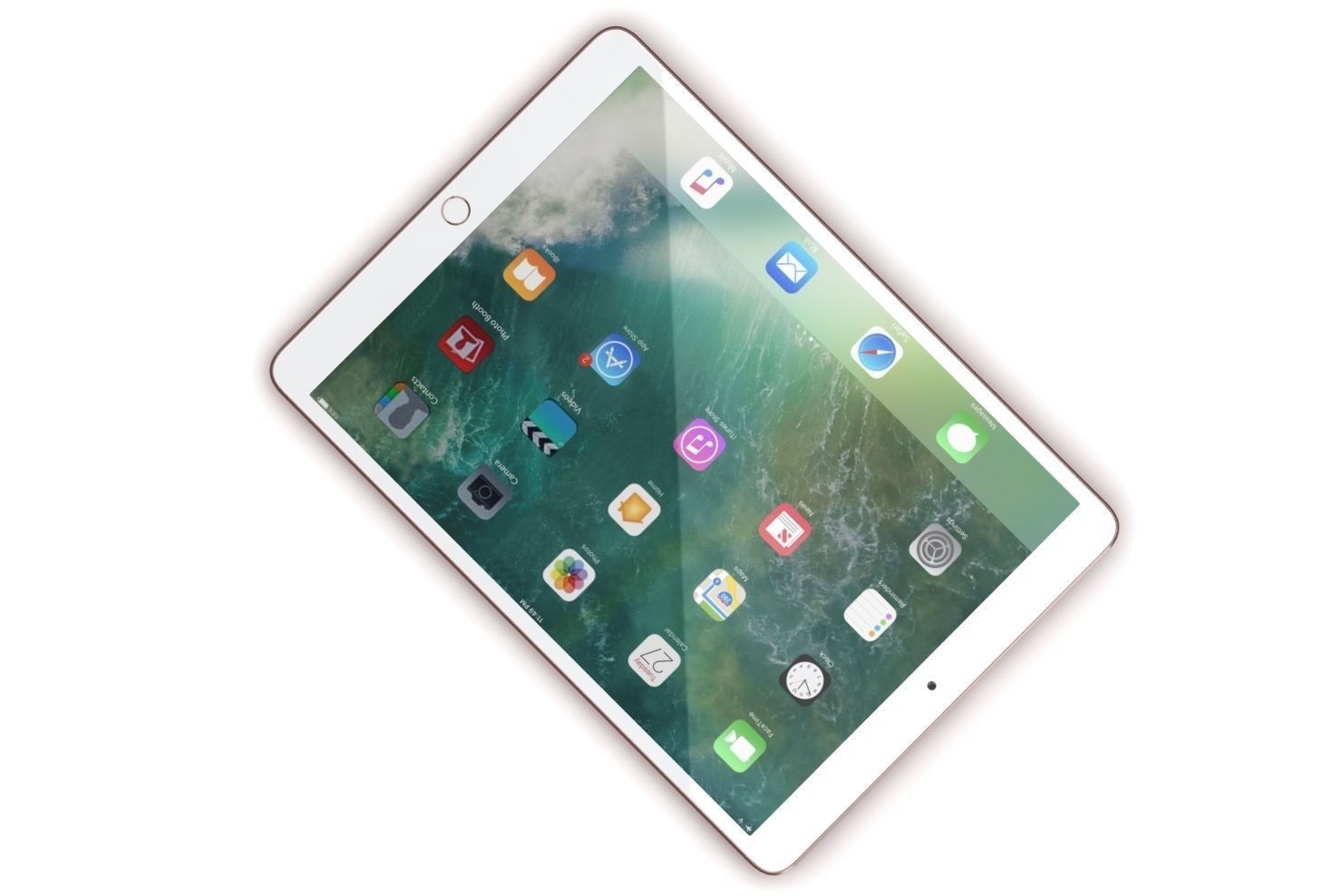 iPad Pro 10-5 2017 All Color with Pencil Low-poly 3D model_50