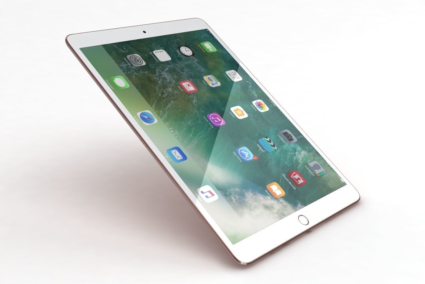 iPad Pro 10-5 2017 All Color with Pencil Low-poly 3D model_59