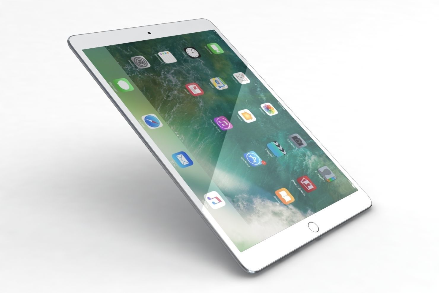 iPad Pro 10-5 2017 All Color with Pencil Low-poly 3D model_25