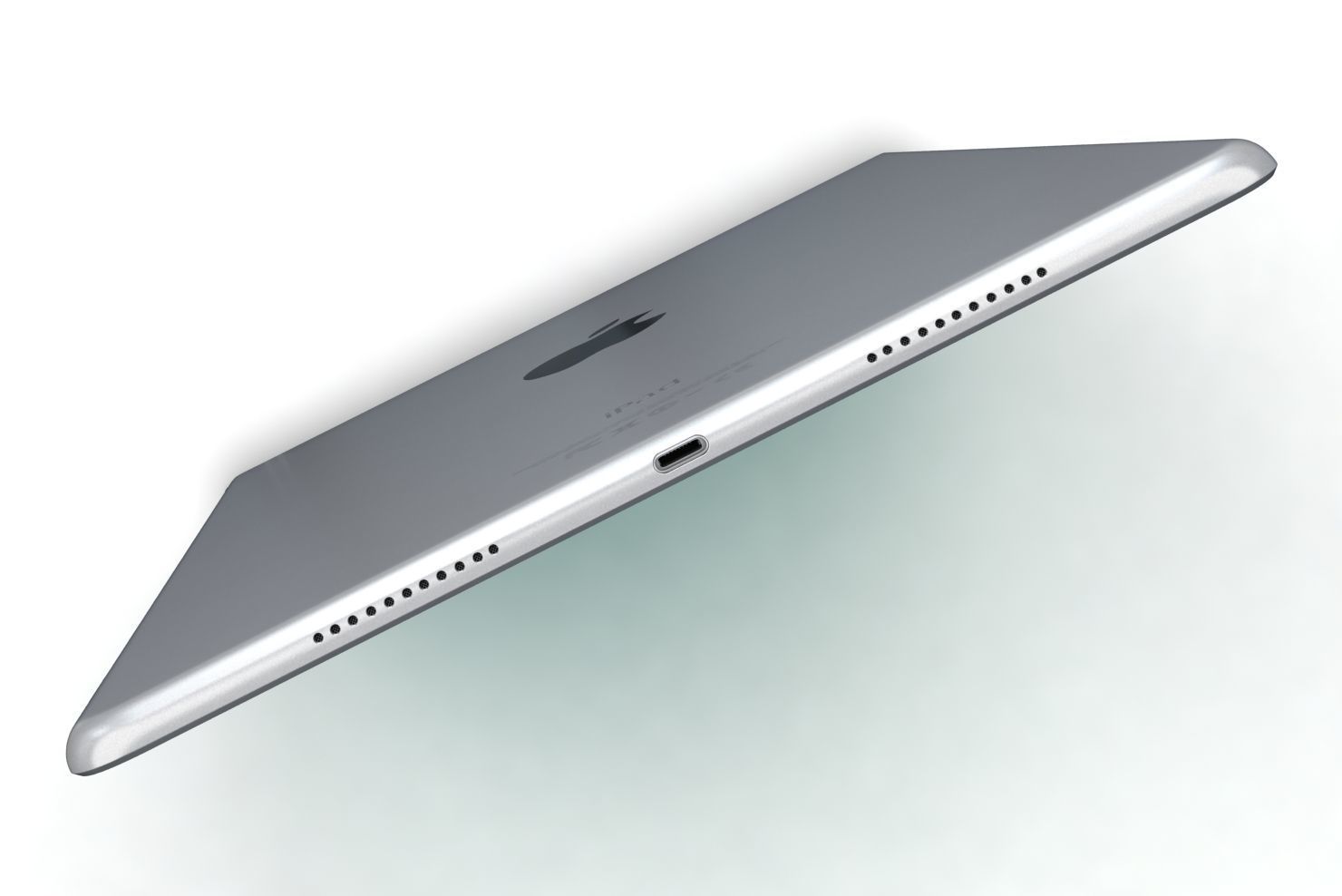 iPad Pro 10-5 2017 All Color with Pencil Low-poly 3D model_30