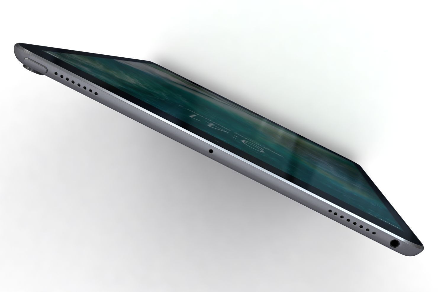 iPad Pro 10-5 2017 All Color with Pencil Low-poly 3D model_15