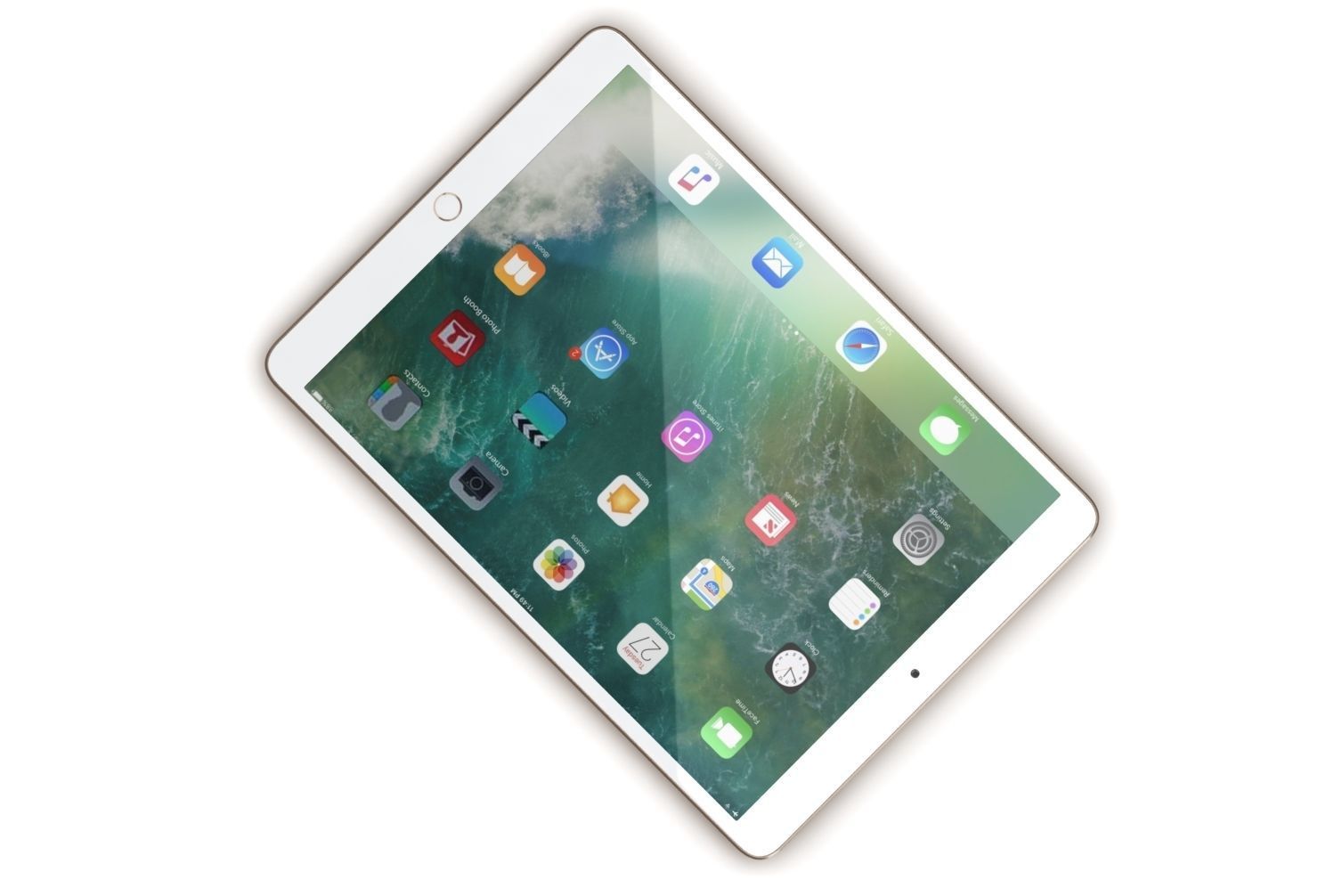 iPad Pro 10-5 2017 All Color with Pencil Low-poly 3D model_34